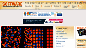 What Softwaremag.com website looked like in 2018 (6 years ago)