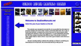 What Seadoomanuals.net website looked like in 2018 (6 years ago)