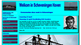 What Scheveningen-haven.nl website looked like in 2018 (6 years ago)