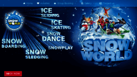What Snowworldmumbai.com website looked like in 2018 (6 years ago)