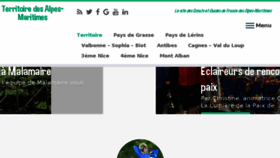 What Sgdf06.fr website looked like in 2018 (6 years ago)