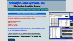 What Scientificdata.com website looked like in 2018 (6 years ago)