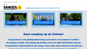 What Samoza.nl website looked like in 2018 (6 years ago)