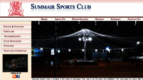 What Summairsportsclub.org website looked like in 2018 (6 years ago)