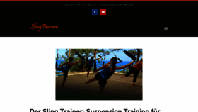 What Slingtrainer.de website looked like in 2018 (6 years ago)