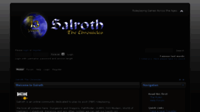 What Salroth.com website looked like in 2018 (6 years ago)