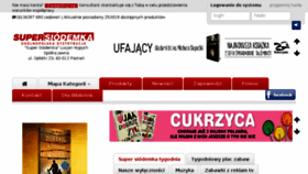 What Super-siodemka.pl website looked like in 2018 (6 years ago)
