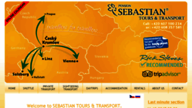 What Sebastianck-tours.com website looked like in 2018 (6 years ago)