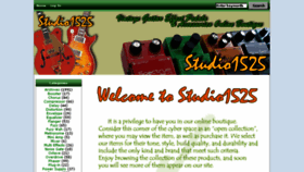 What Studio1525.com website looked like in 2018 (6 years ago)