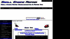 What Small-engine-repairs.com website looked like in 2018 (6 years ago)