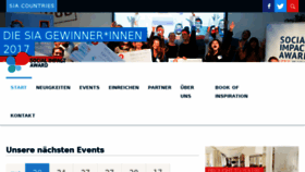 What Socialimpactaward.at website looked like in 2018 (6 years ago)