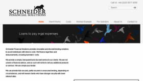 What Schneiderfs.com website looked like in 2018 (6 years ago)
