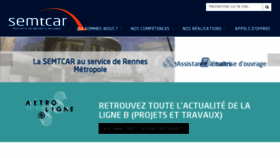 What Semtcar.fr website looked like in 2018 (6 years ago)