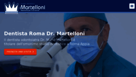 What Studiodentisticomartelloni.it website looked like in 2018 (6 years ago)