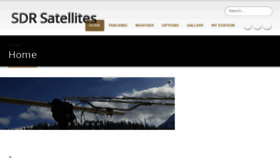 What Sdr-satellites.com website looked like in 2018 (6 years ago)