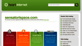 What Sensatorispace.com website looked like in 2018 (6 years ago)