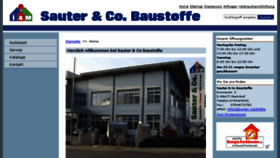 What Sauter-co.de website looked like in 2018 (6 years ago)