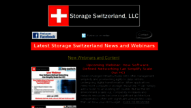 What Storage-switzerland.com website looked like in 2018 (6 years ago)