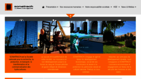 What Sonatrach.dz website looked like in 2018 (6 years ago)