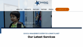 What Sharadtechnologies.com website looked like in 2018 (6 years ago)