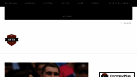 What Sportsfromthebasement.com website looked like in 2018 (6 years ago)