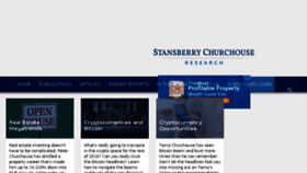 What Stansberrychurchouse.com website looked like in 2018 (6 years ago)