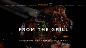 What Summitgrill.co.za website looked like in 2018 (6 years ago)