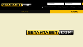 What Setantabet.com website looked like in 2018 (6 years ago)