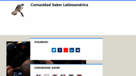 What Sakerlatam.es website looked like in 2018 (6 years ago)
