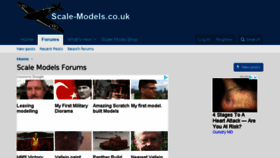 What Scale-models.co.uk website looked like in 2018 (6 years ago)