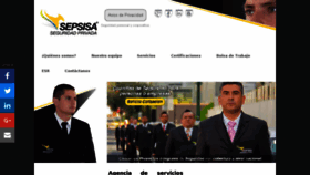 What Sepsisa.com.mx website looked like in 2018 (6 years ago)