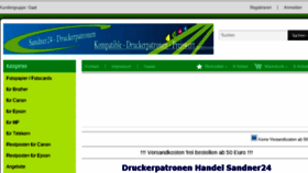 What Sandner24.de website looked like in 2018 (6 years ago)