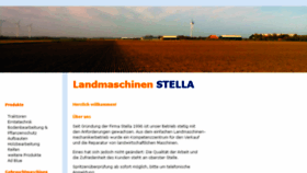 What Stella-landmaschinen.at website looked like in 2018 (6 years ago)