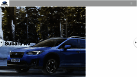 What Subaru.si website looked like in 2018 (6 years ago)
