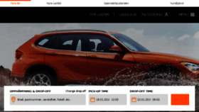 What Sixt.se website looked like in 2018 (6 years ago)