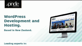 What Spindlemedia.co.nz website looked like in 2018 (6 years ago)