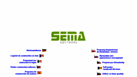 What Sema-soft.com website looked like in 2018 (6 years ago)
