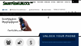What Smartgsmunlock.com website looked like in 2018 (6 years ago)