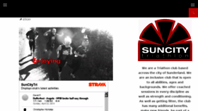 What Suncitytri.co.uk website looked like in 2018 (6 years ago)