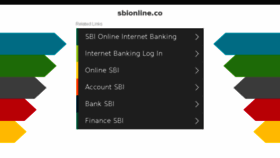 What Sbionline.co website looked like in 2018 (6 years ago)
