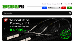 What Squashgearpro.com website looked like in 2018 (6 years ago)