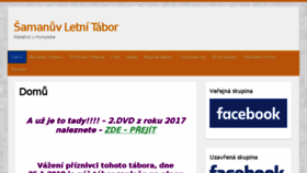 What Samani-tabor.cz website looked like in 2018 (6 years ago)