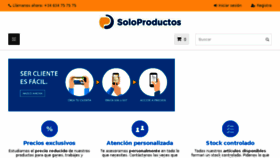 What Soloproductos.com website looked like in 2018 (6 years ago)