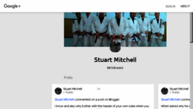 What Stuartmitchell.com website looked like in 2018 (6 years ago)
