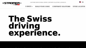 What Stromer.ch website looked like in 2018 (6 years ago)