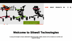 What Sitwell.co.za website looked like in 2018 (6 years ago)