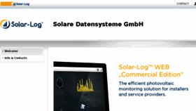 What Solarlog-web.co.uk website looked like in 2018 (6 years ago)