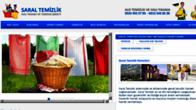 What Saraltemizlik.com website looked like in 2018 (6 years ago)
