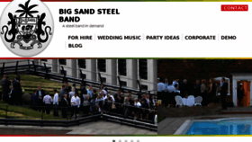 What Steelbandhire.com website looked like in 2018 (6 years ago)