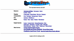 What Searchhippo.com website looked like in 2018 (6 years ago)